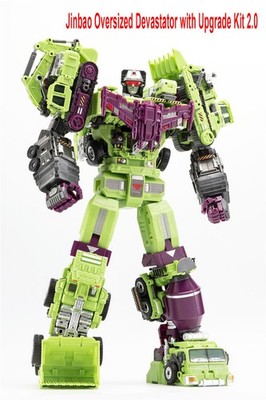 Jinbao Devastator Gravity Builder - Oversized Transform Figure Upgrade Kit 2.0 |