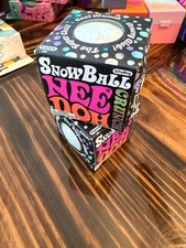 NeeDoh Snowball Crunch Squeeze Ball White Crunchy Texture Sensory Toy Authentic