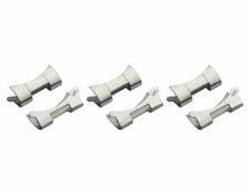 3 SET END LINK PIECE FOR VINTAGE ROLEX OYSTER WATCH BAND 93150 STAINLESS STEEL