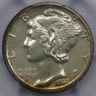 1937-P Mercury Dime — photo from another recent sale