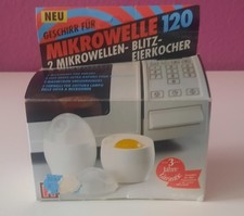 2 HP Mikrowellen-Blitz-Eierkocher. In OVP