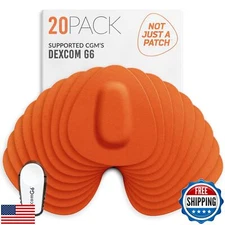 Not Just A Patch Dexcom G6 Adhesive Patches (20 Pack) - Dexcom G6 Stickers Ad