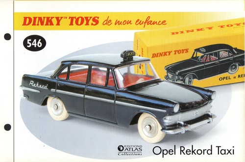 DINKY Toys Atlas Sheet Specification Without Certificate Choice - Picture 67 of 79