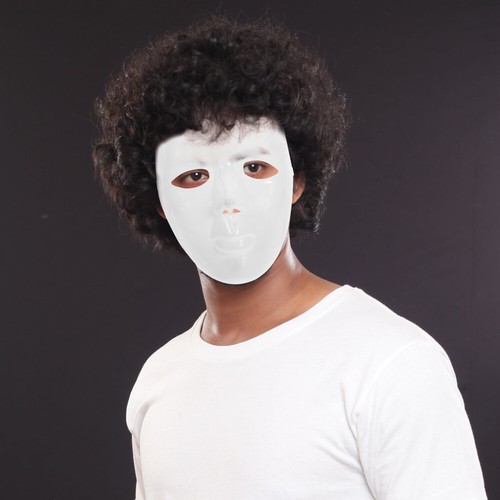 Blank Mask Lovers Cosplay Masquerade Diy Masks to Decorate Adults - Afbeelding 11 van 12
