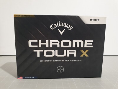 Callaway Chrome Tour X Golfbälle weiss 12er Pack