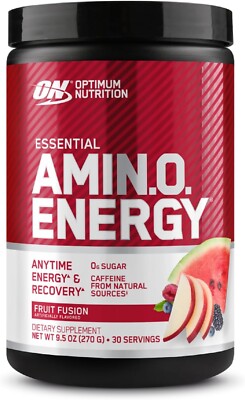 Optimum Nutrition Amino Energy 30 Servings ON Essential (SELECT FLAVOR) - NEW