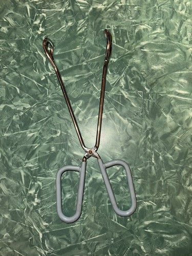 Vintage Kitchen Canning Tongs Metal Scissor Grippers Taiwan - 第 2/9 張圖片