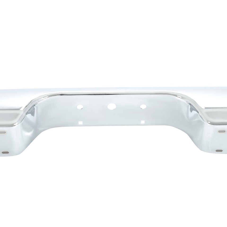RAM 1500 Rear Bumper; Chrome (94-01 RAM 1500 w/ OEM Step