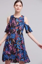 NWT ANTHROPOLOGIE ELIA OPEN-SHOULDER DRESS by MAEVE 10