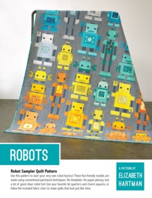 Elizabeth Hartman Quiltmuster Roboter Quilt