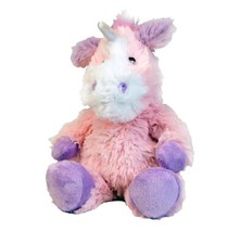 WARMIES 9" Cozy Plush Junior Pink Unicorn