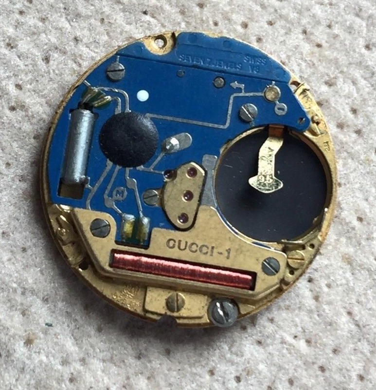 Gucci 1 Movement Quartz Watch Vintage Not Working