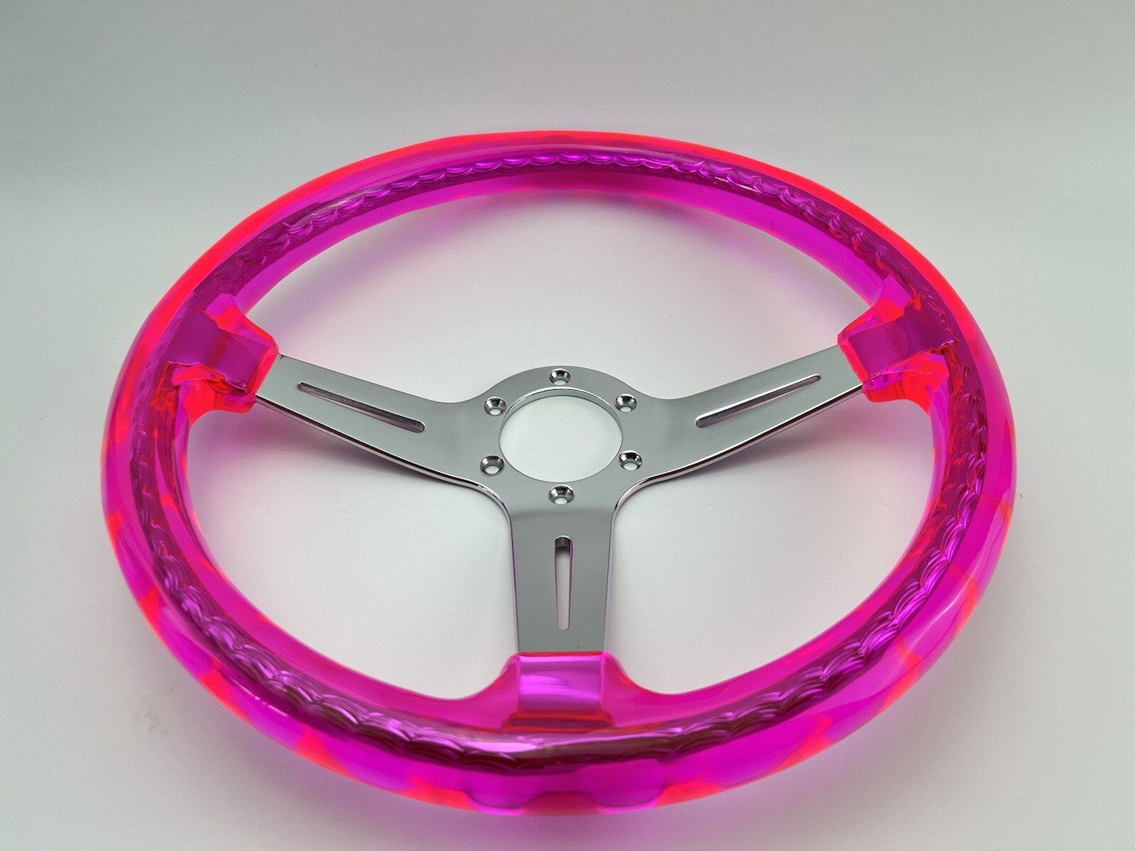 350mm Pink Twister Steering Wheel Fit Like NRG,TOMU,Momo,Vertex Hitman Matsuri eBay