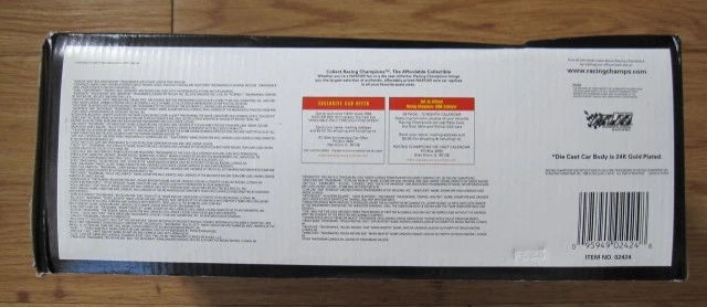 1998 赛车冠军 Todd Bodine 1/24 24K 金色 1/4998 塔巴斯科庞蒂亚克 — 第 4/4 张图片