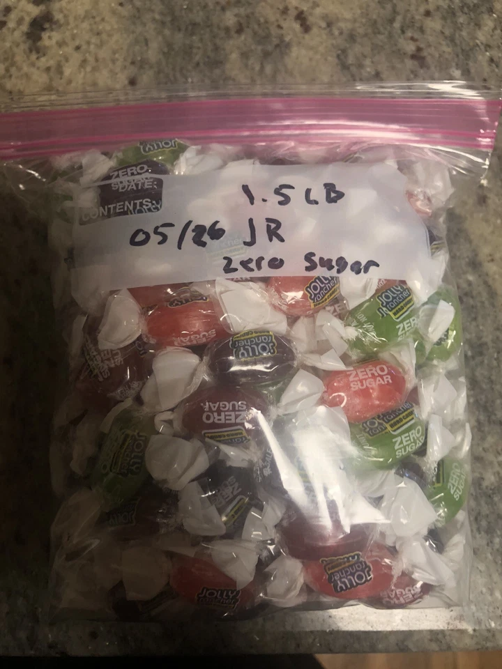 Caramelo duro JOLLY RANCHER CERO AZÚCAR sabores surtidos originales a granel sin azúcar Foto 2 de 4