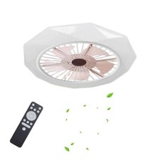 Ventilateur Plafond Lumière LED 3000K 6500kPLAFONIERA Lustre Smart 72W SJ-162
