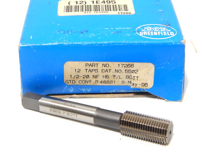 GREENFIELD 1/2-20 ROLL FORM TAP TL BOTTOM