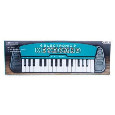 Electronic Keyboard with 32 Keys, 15.75 in (Assorted Colors) Gift Idea.