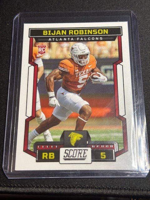 2023 Score #315 Bijan Robinson RC Atlanta Falcons Texas Longhorns