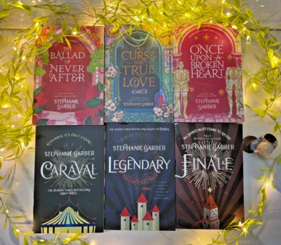 Stephanie Garber 6 Book Set : Caraval, Legendary, Finale, A curse of........