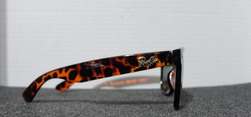 RAY BAN sunglasses & case unisex 80s 90s look cheetah! GR-039 80D16-138 - Picture 7 of 10