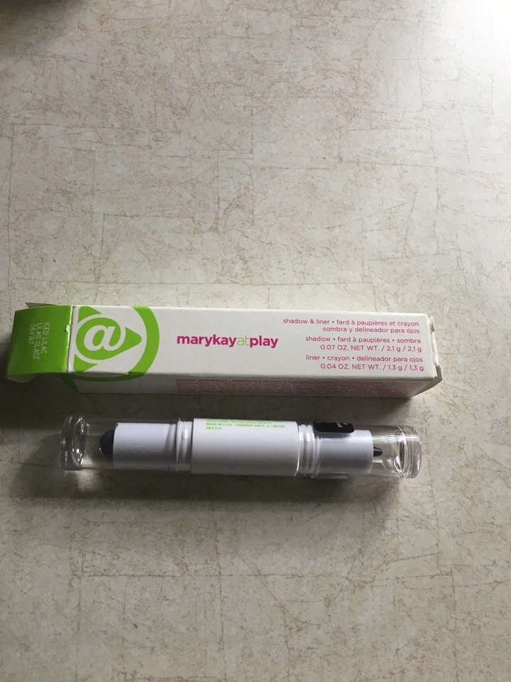 Mary Kay Play Eye Crayon. Purple Smoke & Iced Lilac Set Of 2 - Image 4 of 4