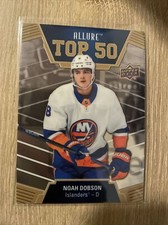 2019-20 Upper Deck Allure TOP 50 T50-29 Noah Dobson Rookie NY Islanders