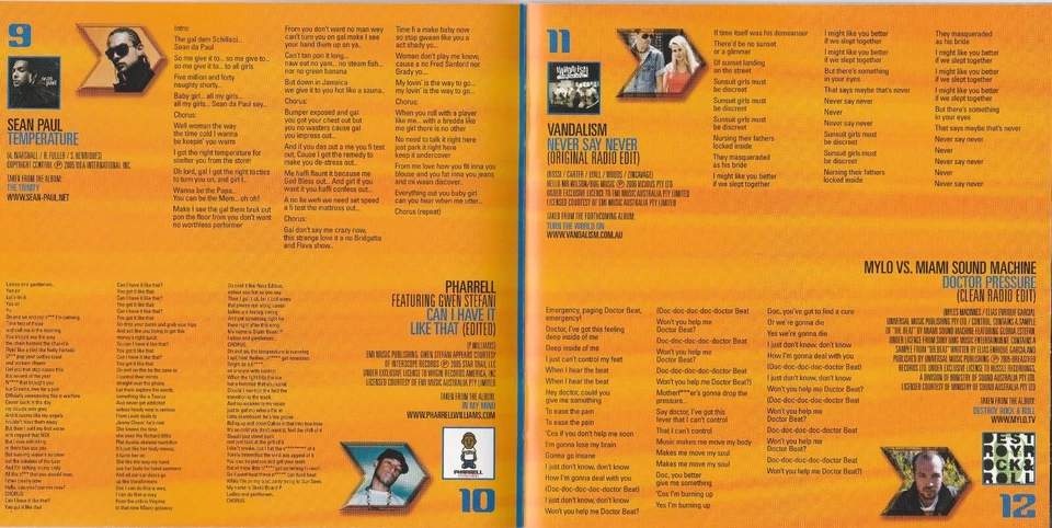 Used CD 100% Hits Best of 2006 2 DISC SET  EMI  Very Good condition - Image 3 of 4