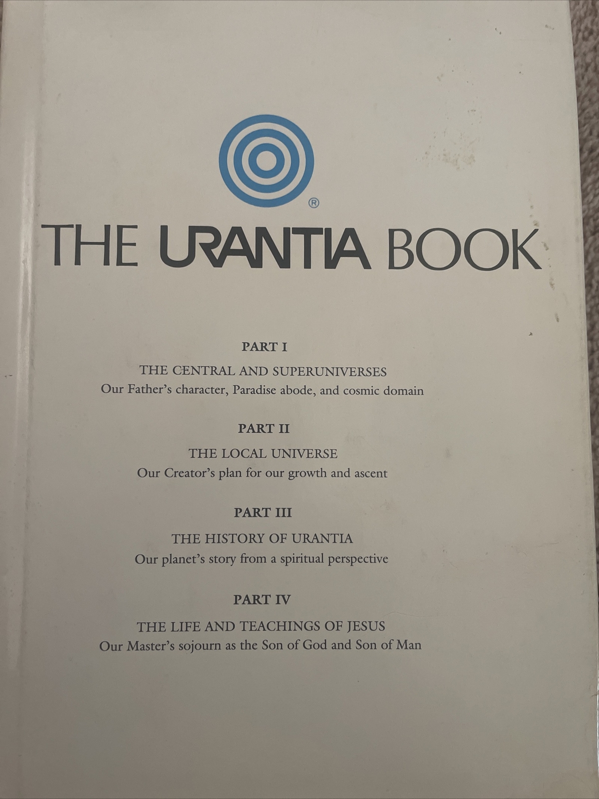The Urantia Book Concordance by Urantia Foundation Staff (1990, Hardcover) 9780911560008 eBay