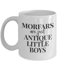 Morfars Are Just Antique Little Boys - Grandpa Coffee Mug