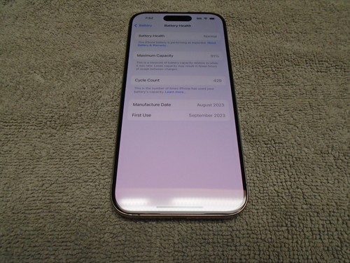 Apple iPhone 15 Pro, 256gb, Titanium, Carrier Unlocked, Excellent Condition!! - Afbeelding 10 van 14