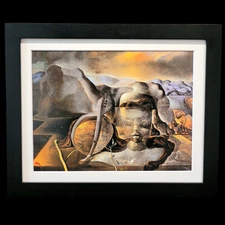 Salvador Dali The Endless Enigma Abstract Surrealism Framed/Matted Print