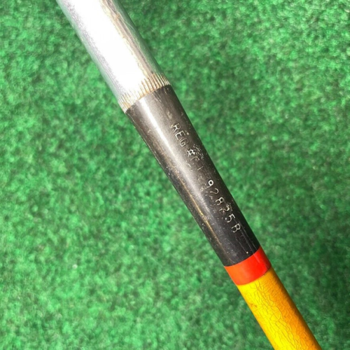 Spalding Robt. T. Jones Jr. Cushion-Neck Kro-Flite 4-iron steel shaft leather RH - Picture 7 of 10