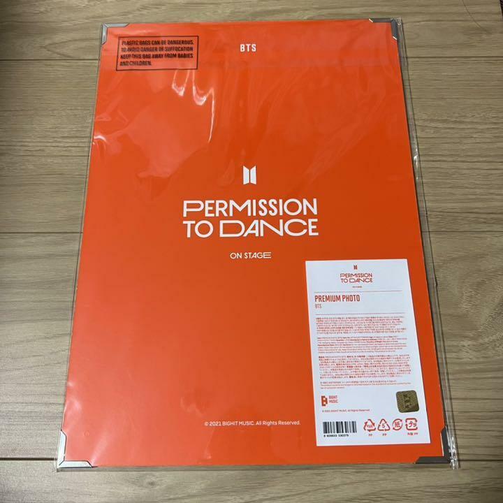 BTS PERMISSION TO DANCE ON STAGE PREMIUM PHOTO PTD Official