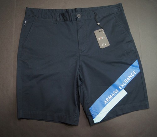 A|X ARMANI EXCHANGE Men's Colorblock Stretch Bermuda Shorts NEW NWT | eBay