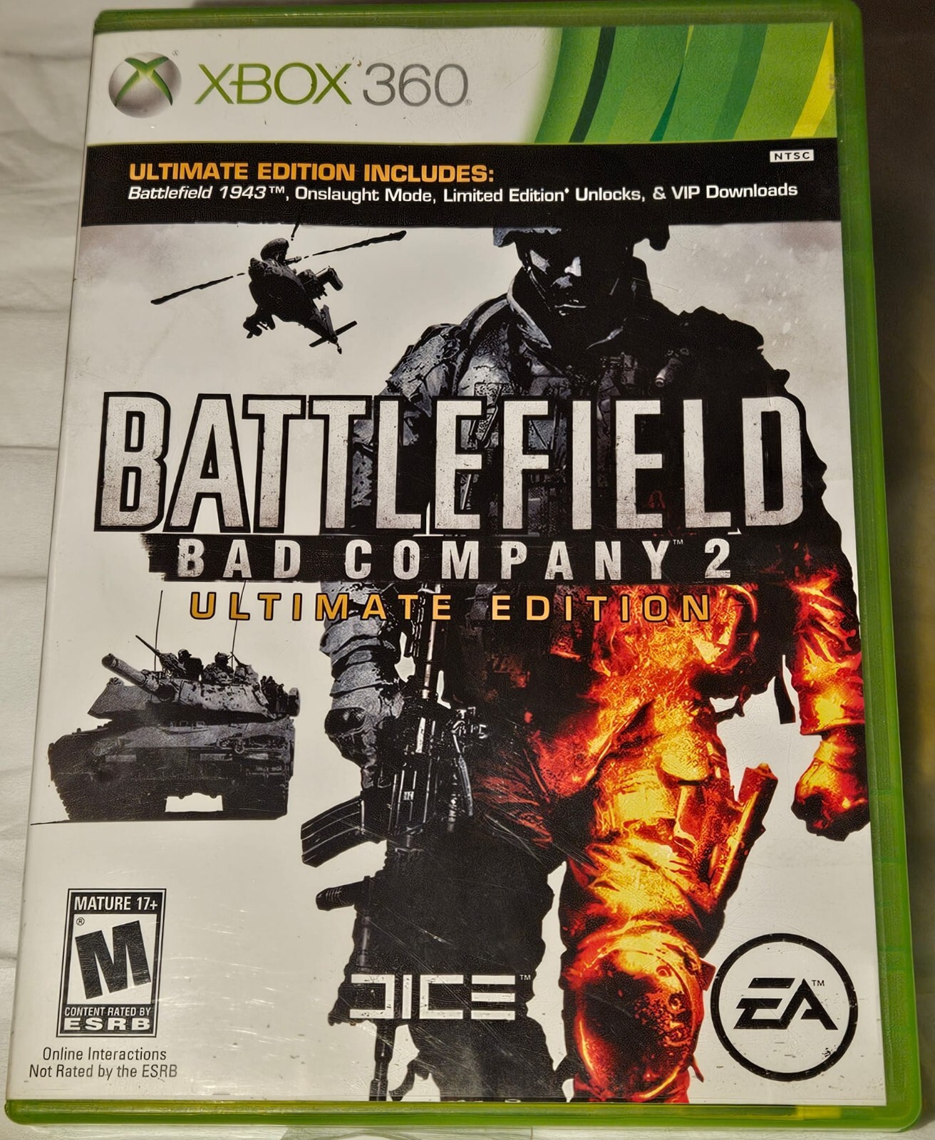 Battlefield Bad Company 2 Ultimate Edition Xbox 360 2010 Complete CIB
