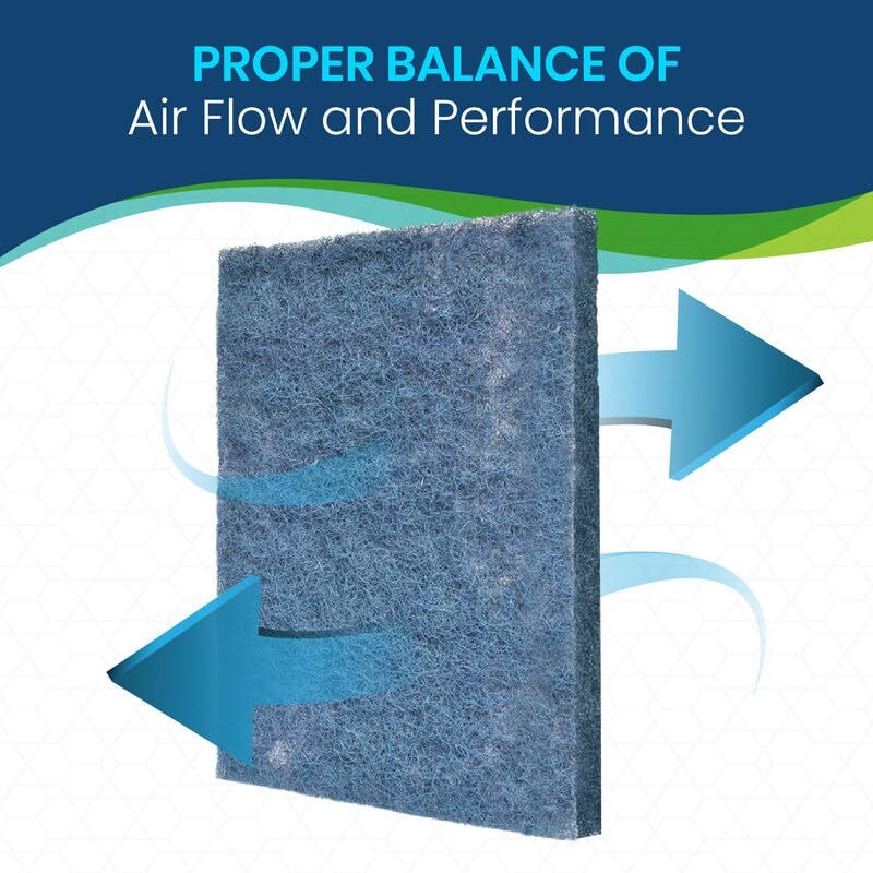 Natural Fiber Hog Hair Furnace Door Filter For Mobile Manufactured And