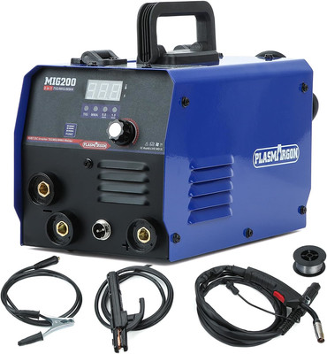 MIG Welder Flux Core Welder and Stick Welder 200A Machine 200Amp Gasless MIG TIG
