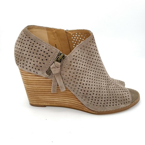 Lucky Brand Womens Jazley Wedge Boots 