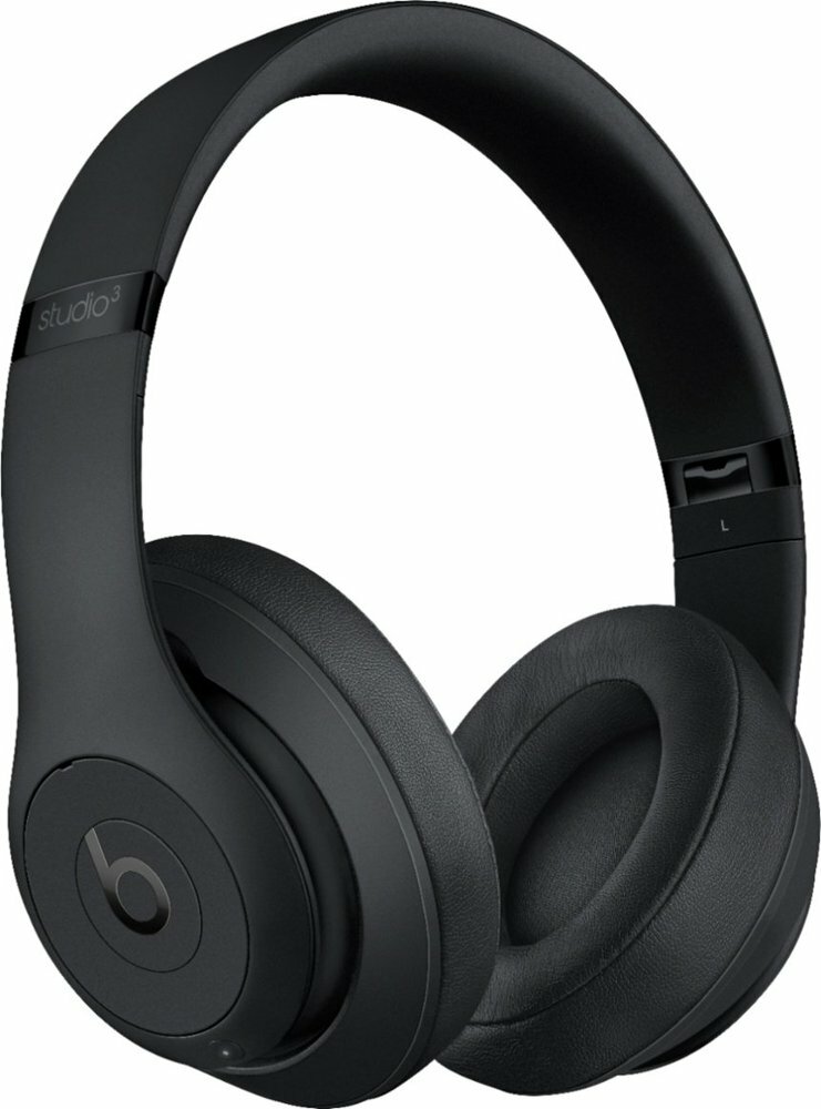 【美品】Beats Studio3 Wireless ミッドナイトブラック Beats Studio3 Wireless Bluetooth Headphones (Midnight Black