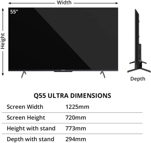 PRISM+ Q55 Ultra | 4K QLED Google TV | 55 Inch | Google Playstore | HDR10+ | IPS - Picture 6 of 9