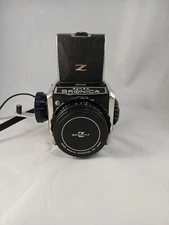 Vintage Zenza Bronica 6x6 SLR S2 Camera 75mm f2.8 Nikkor Nippon JAPAN EXC