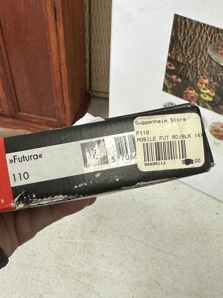 Red and Black Flensted Mobiles -110 FUTURA w/ Original Box