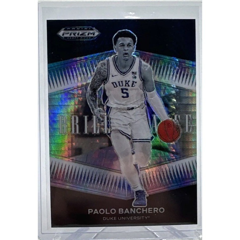 2022 Panini Prizm Draft Picks Paolo Banchero Rookie RC BRILLIANCE