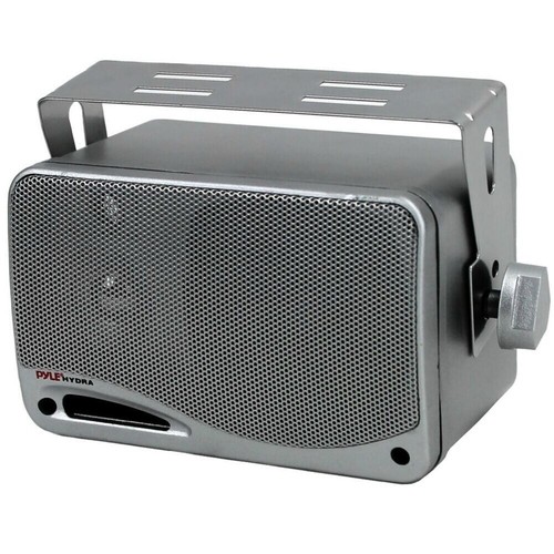 CASSE IMPERMEABILI PYLE 15 CM 400 WATT PISCINA PLMR24S SILVER CAMPER BARCA ACQUA - Foto 5 di 10