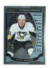 2015-16 O-Pee-Chee Platinum Marquee Rookie RC Daniel Sprong PITTSBURGH PENGUINS