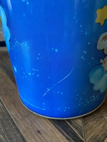 Vtg 1983 Cheinco Care Bears American Greetings USA Metal Trash Can - Bright - Picture 10 of 14
