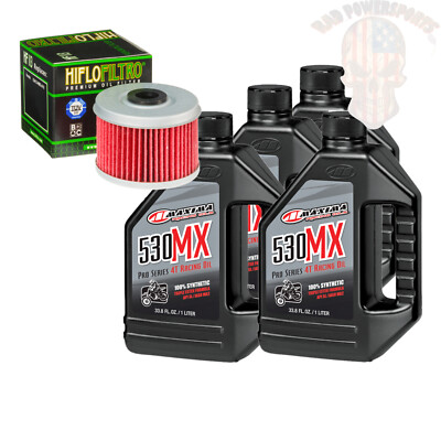 Oil Change Kit For 2015 Honda TRX500FM5 Rubicon 4X4 IRS Maxima 530MX 5W-40