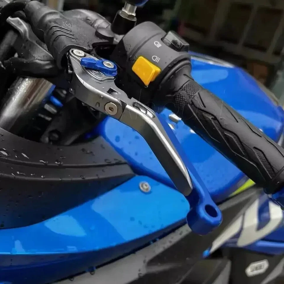 Palancas de embrague de freno ajustables CNC para SUZUKI GW 250 GW250 gw250 2013-2015 2014 Foto 2 de 4