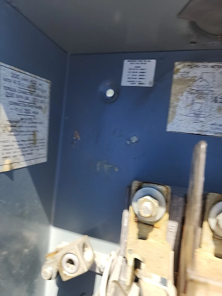 Duncan 200 amperios medidor lata sin anillo mandíbula 7T derivación trifásica Foto 3 de 4